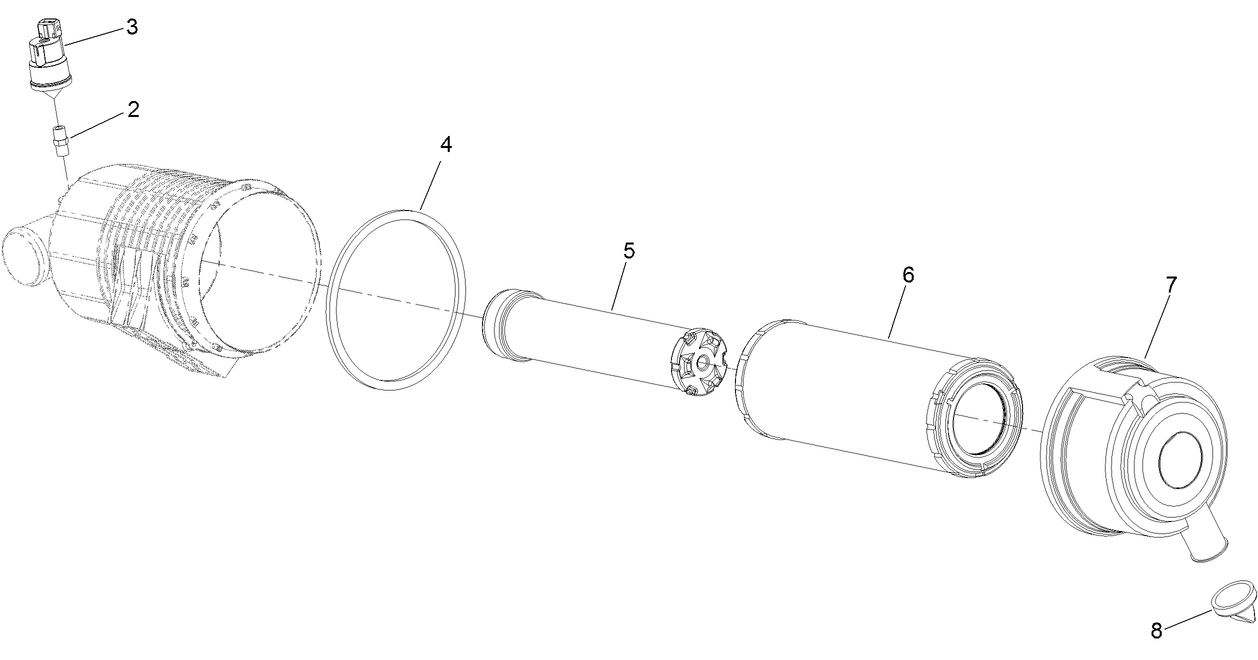 Air Cleaner Assembly No. 126-7646