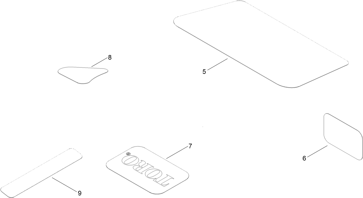 Model Specific Decal Assembly