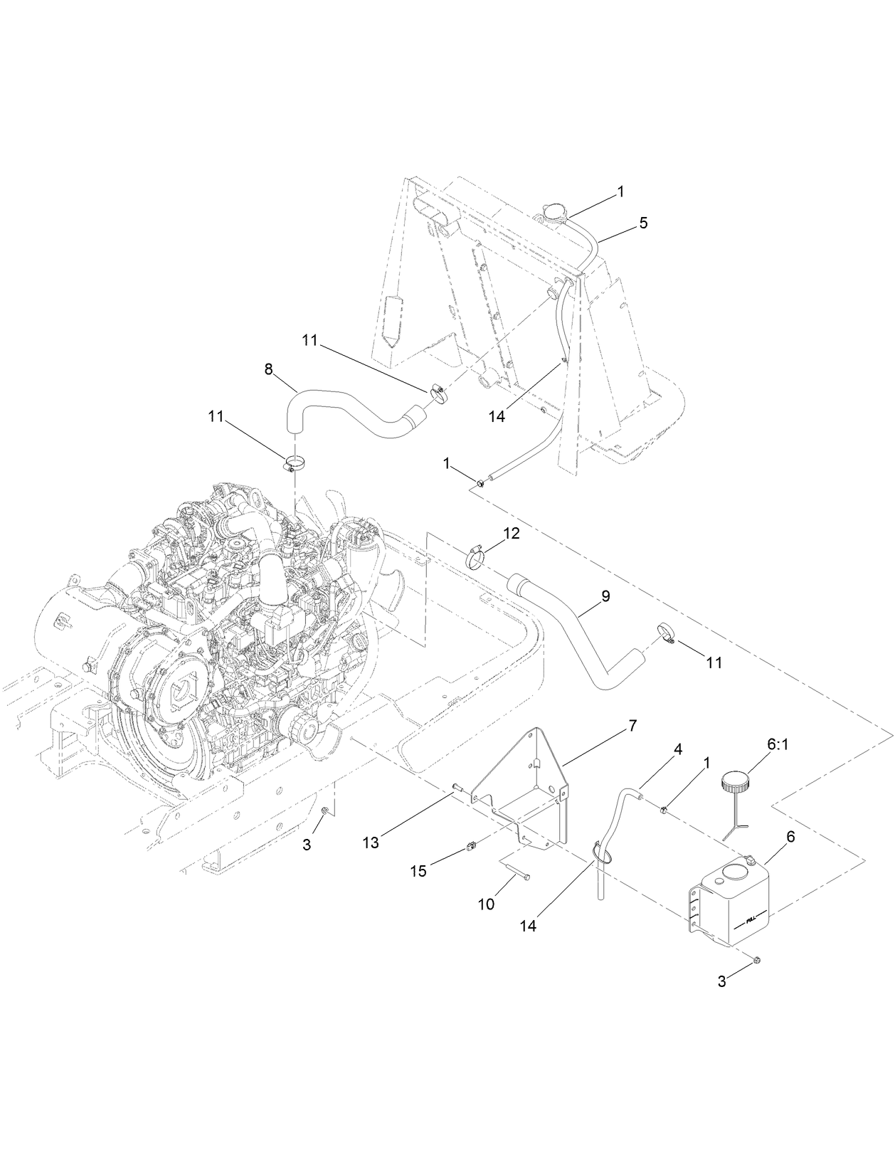 Engine Cooling and Hose Assembly
