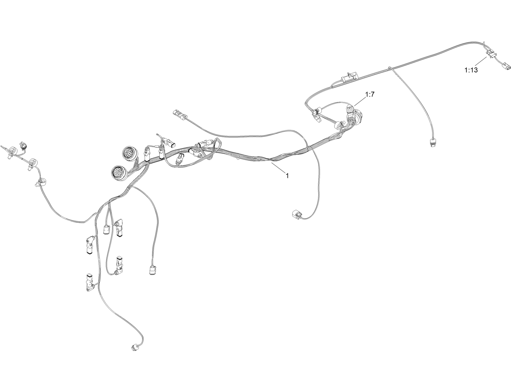Frame Wire Harness Assembly