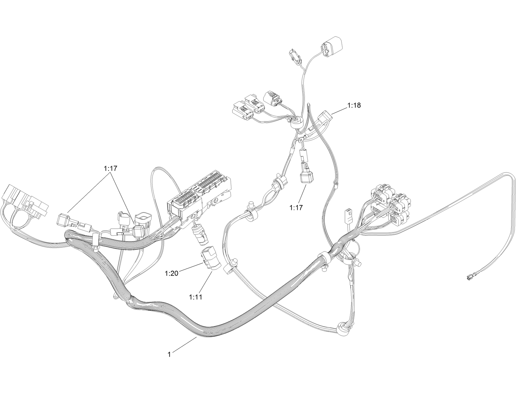 Engine Wire Harness Assembly