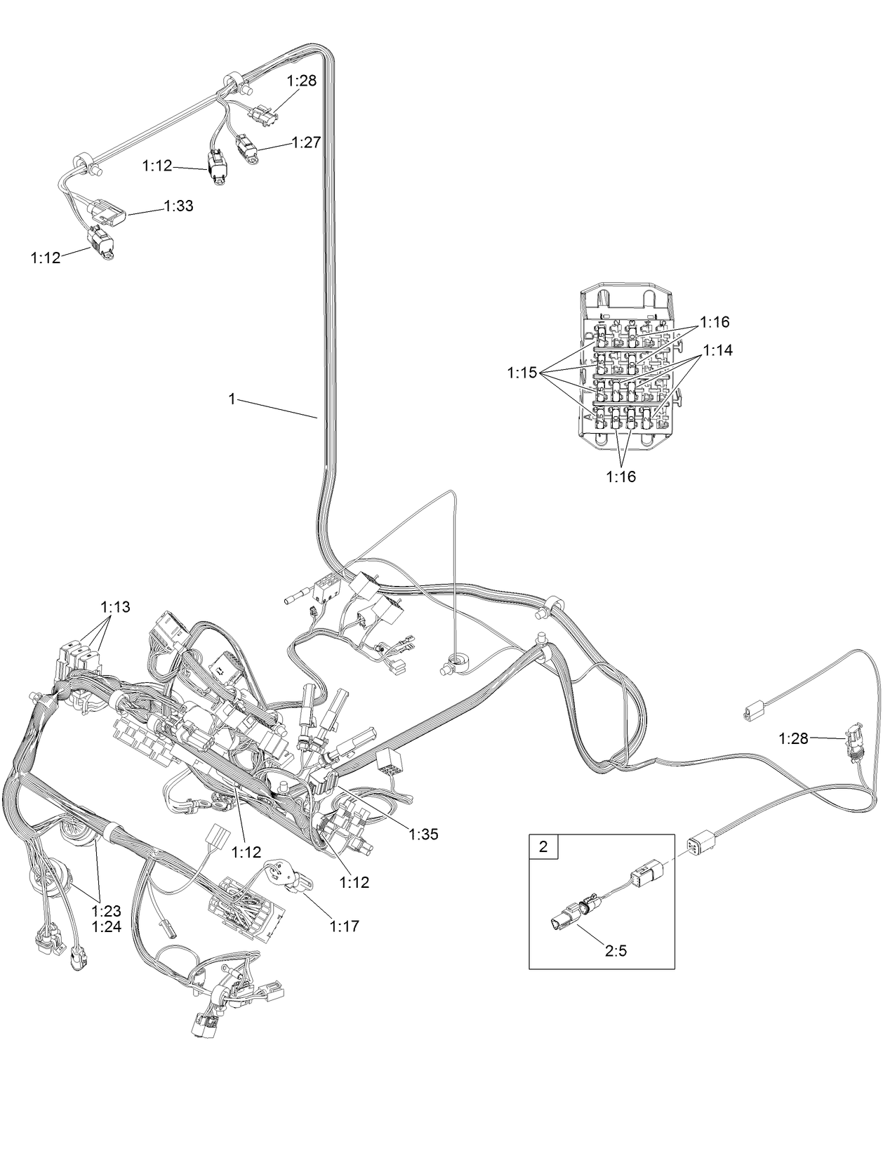 Platform Wire Harness Assembly