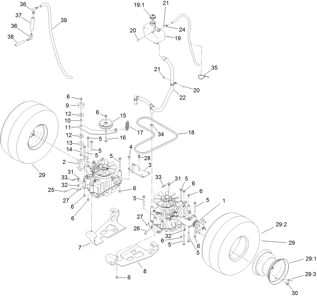 Ground Drive Assembly