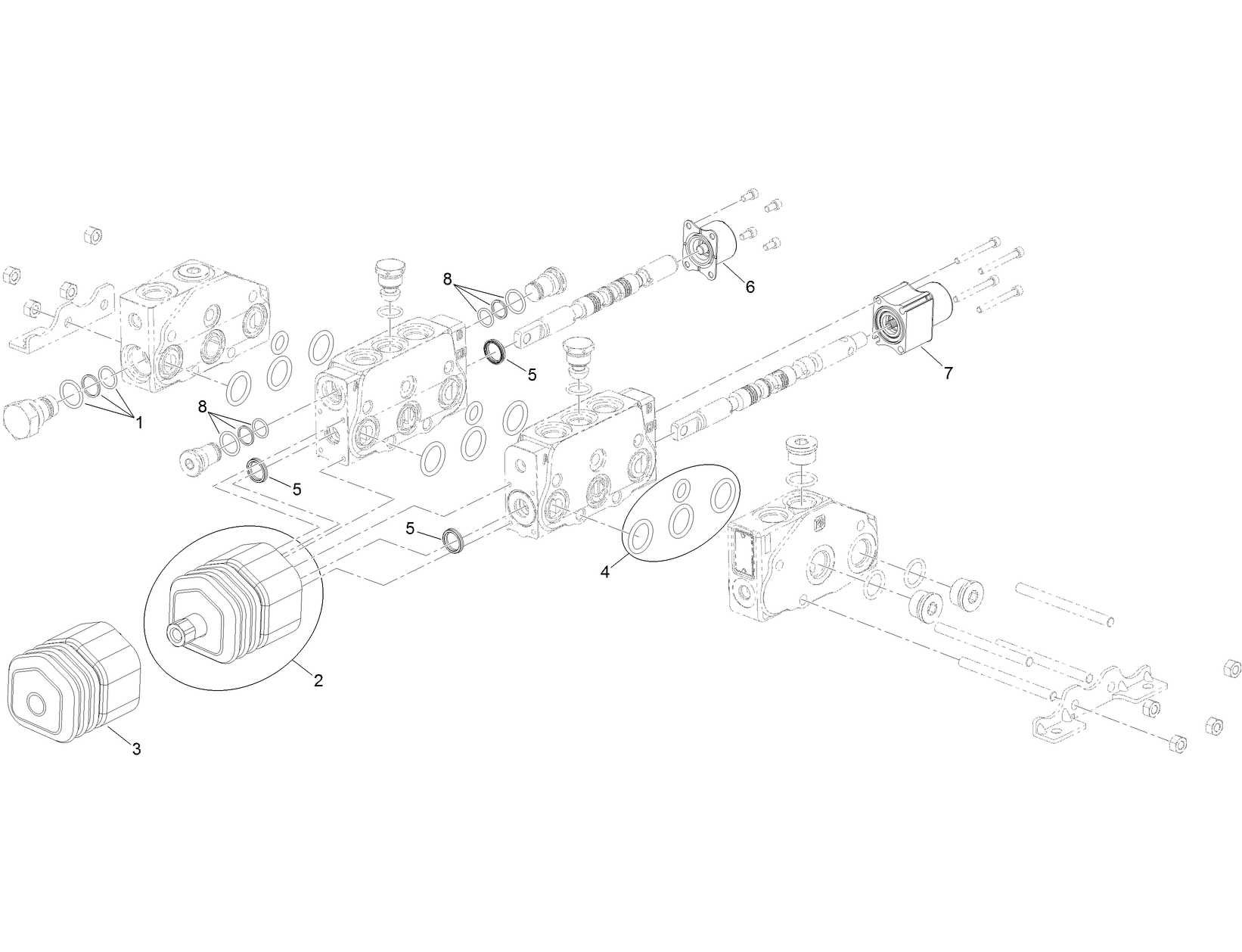 Hydraulic Valve Assembly No. 131-5638