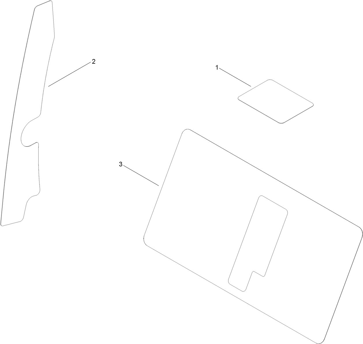 Maintenance, HOC and Smart Speed  Decal Assembly