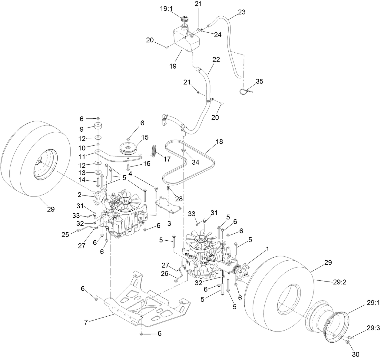 Ground Drive Assembly