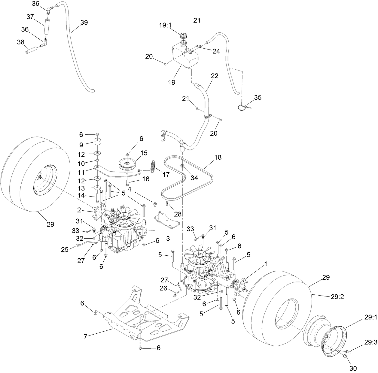 Ground Drive Assembly