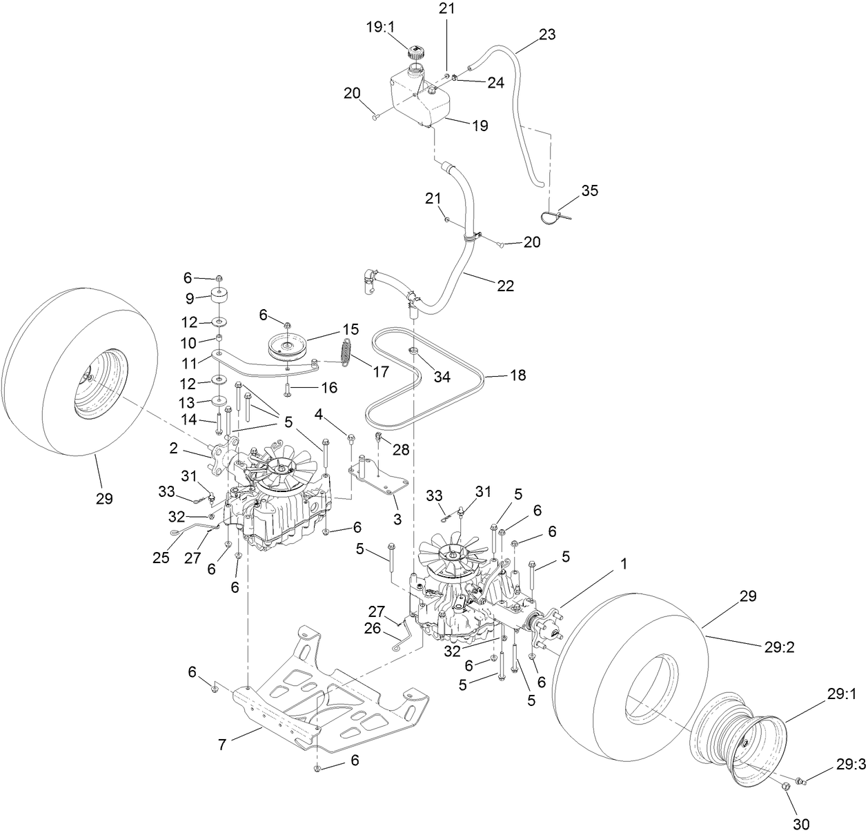 Ground Drive Assembly