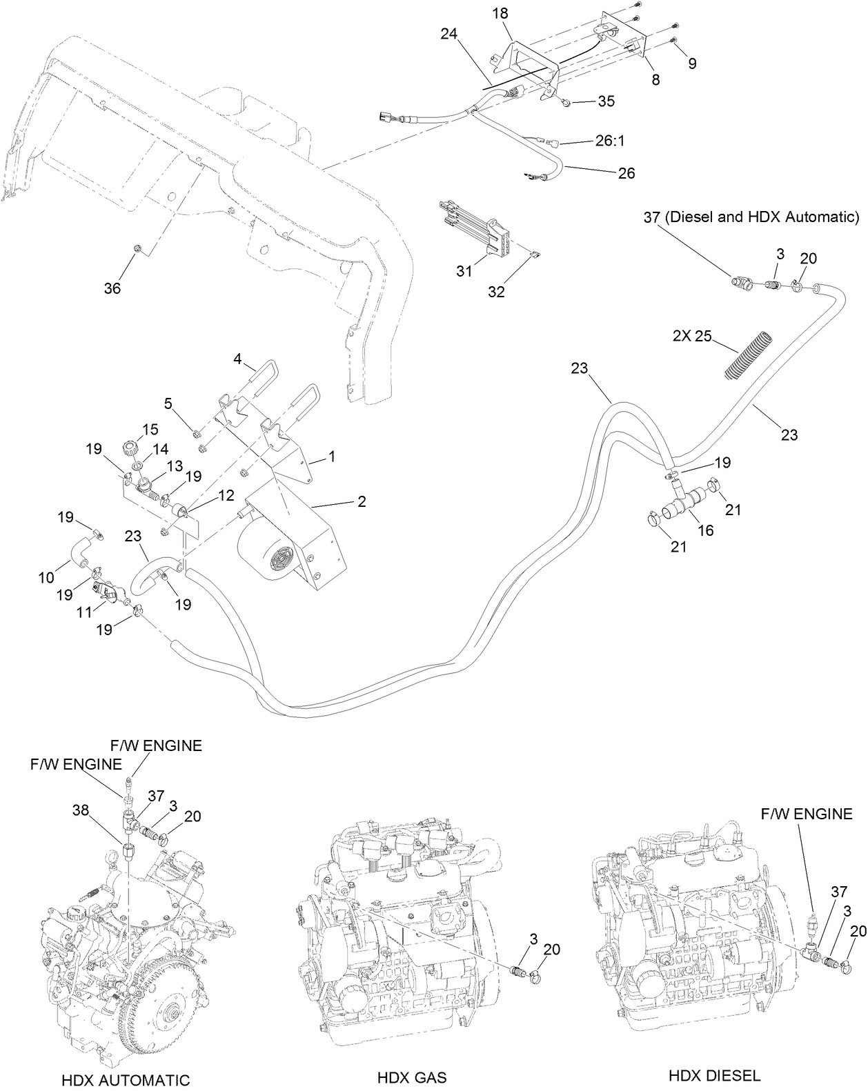 HD Heater Kit Assembly