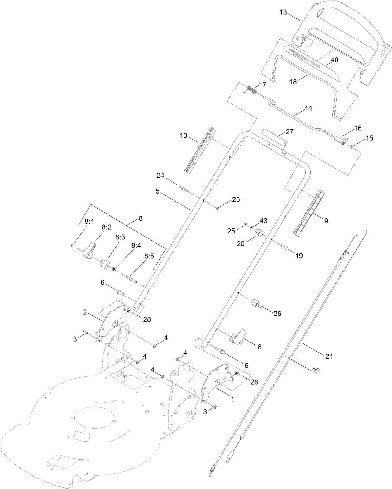 Handle and Control Assembly