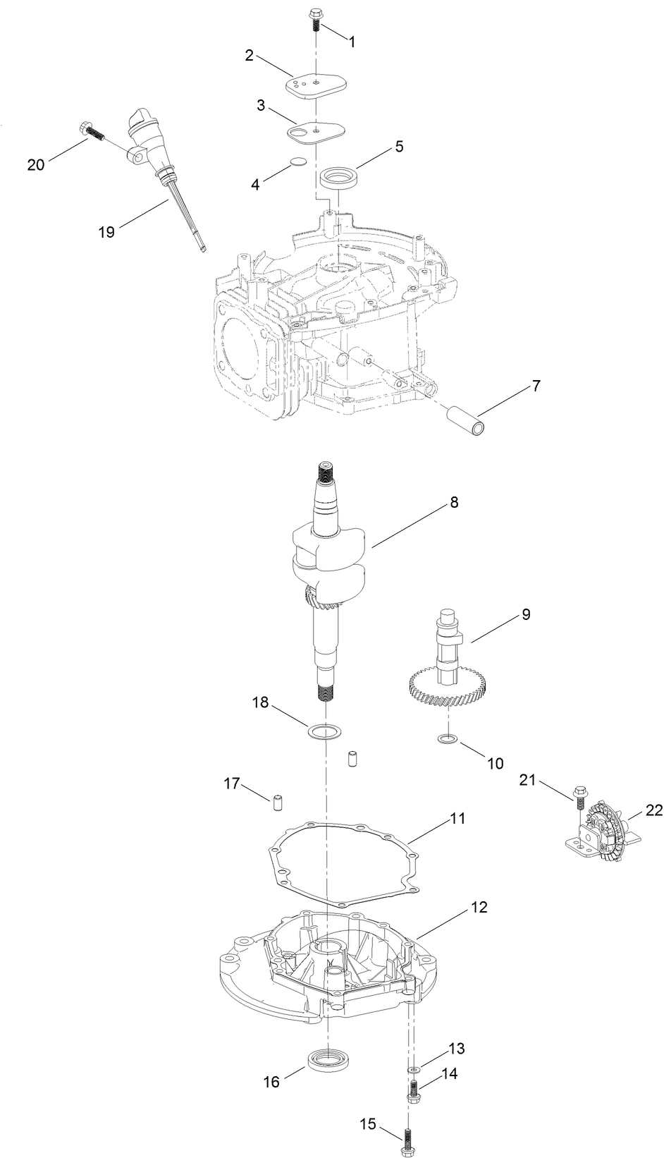 Crankcase Assembly