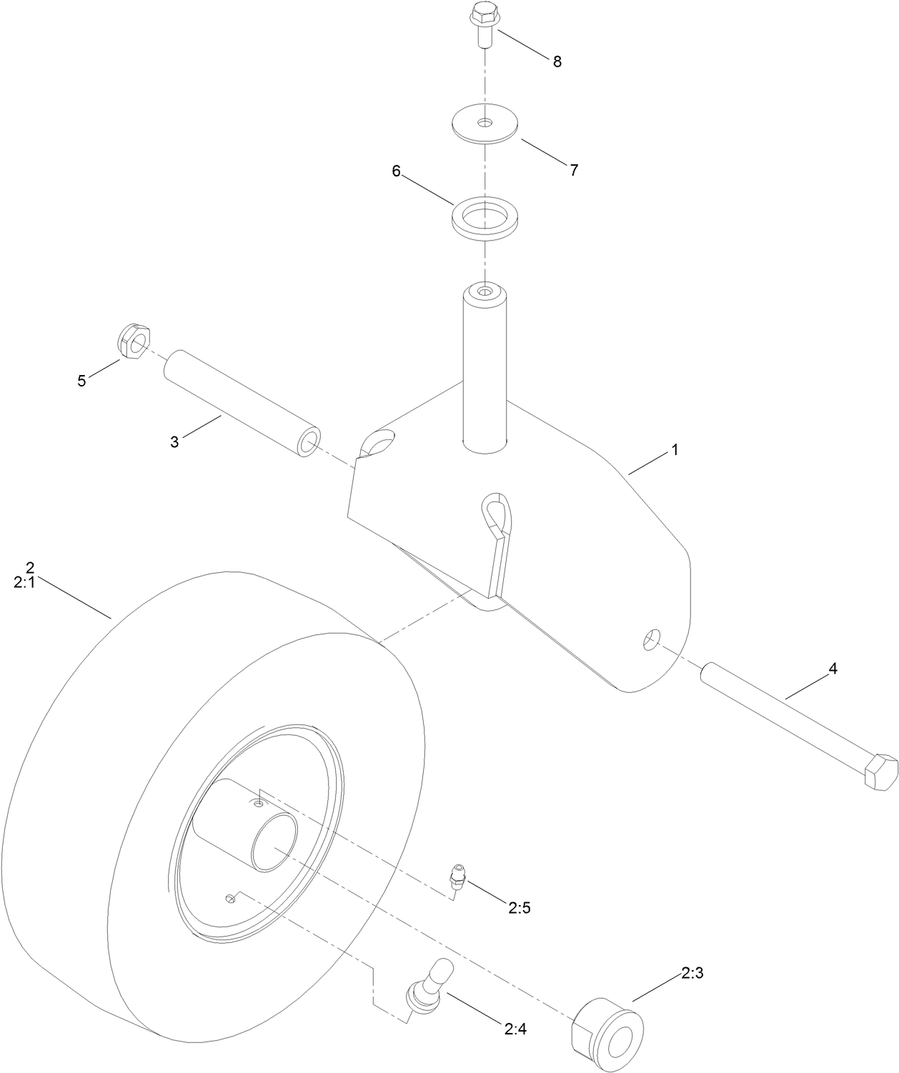 Caster Wheel Assembly