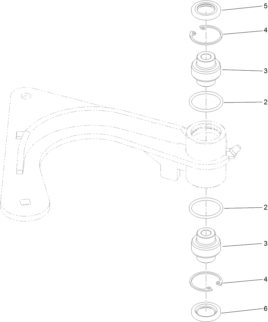 Idler Arm Assembly No. 126-9116