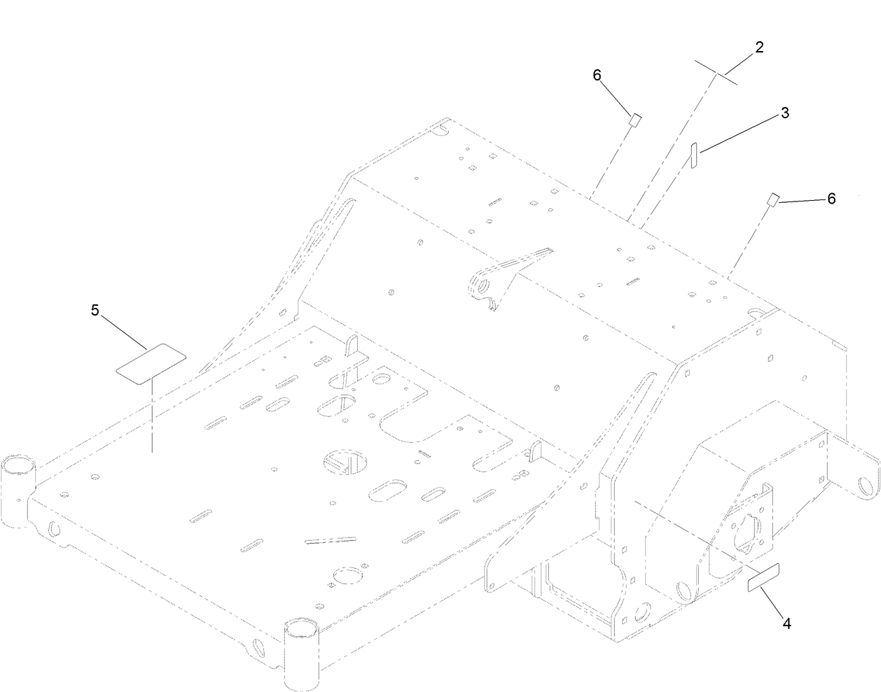 Main Frame Decal Assembly No. 135-5938