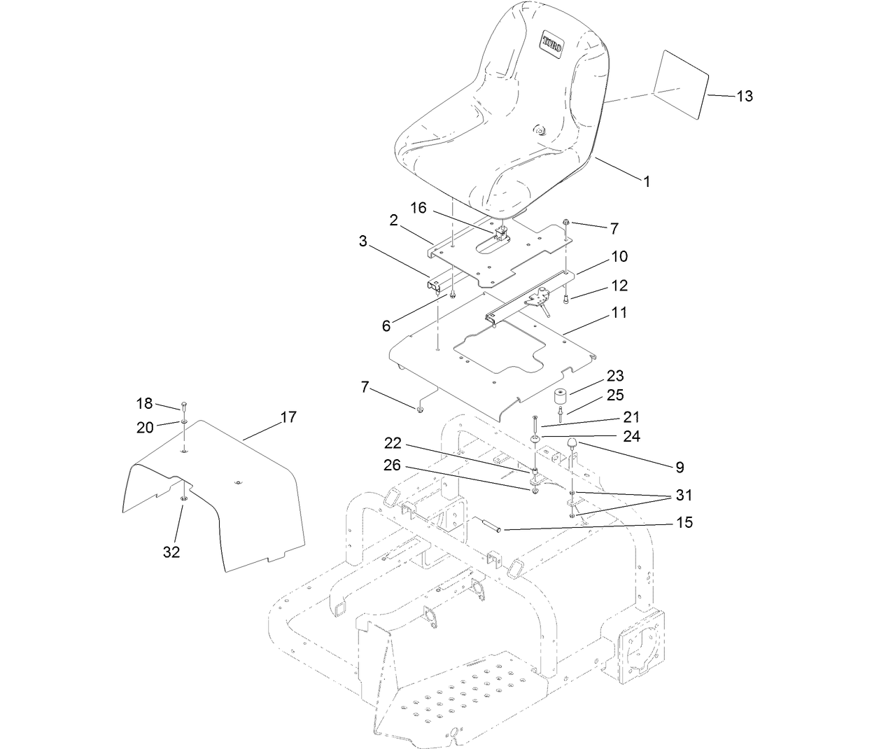 Seat and Shroud Assembly