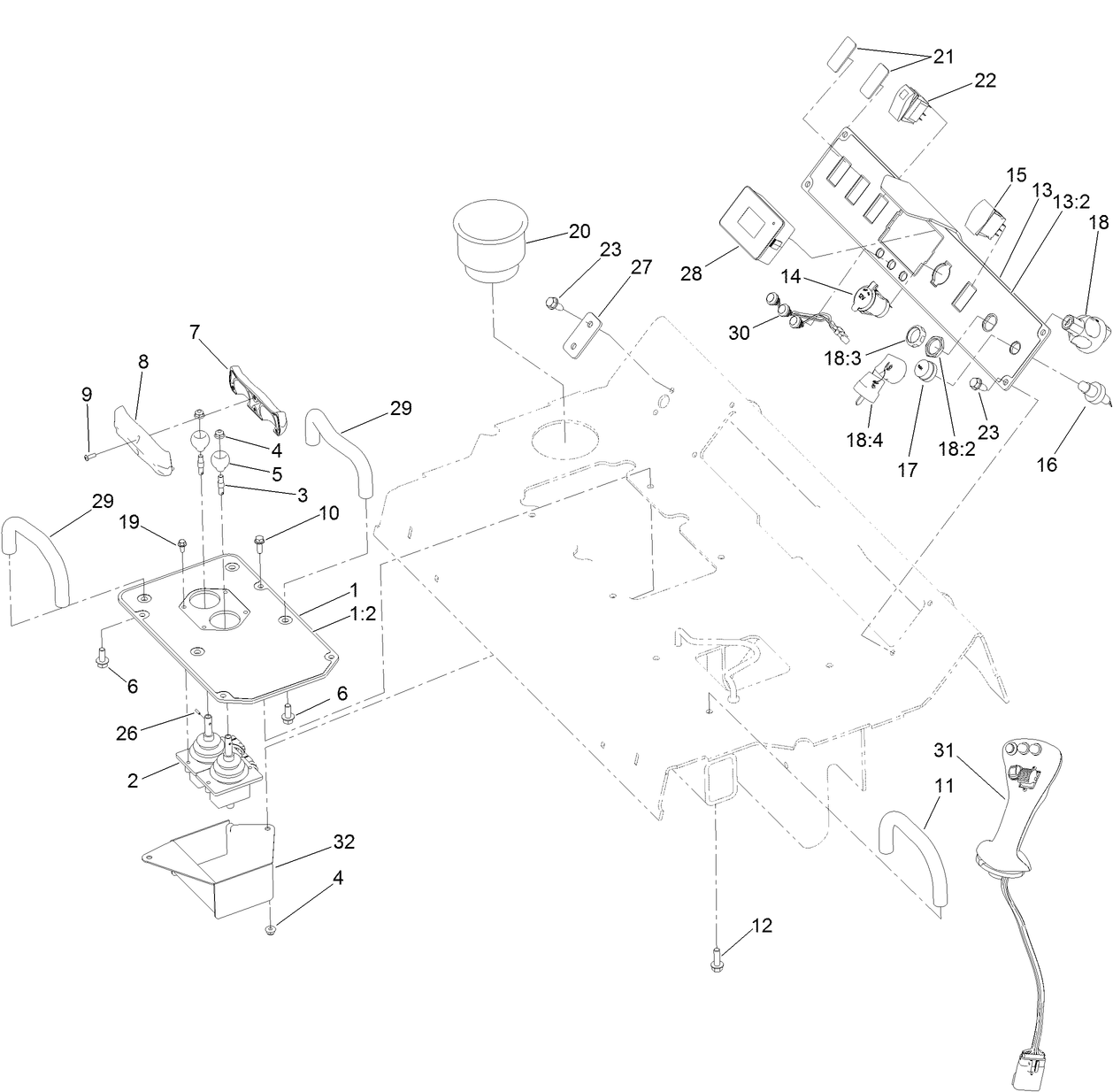 Control Console Assembly