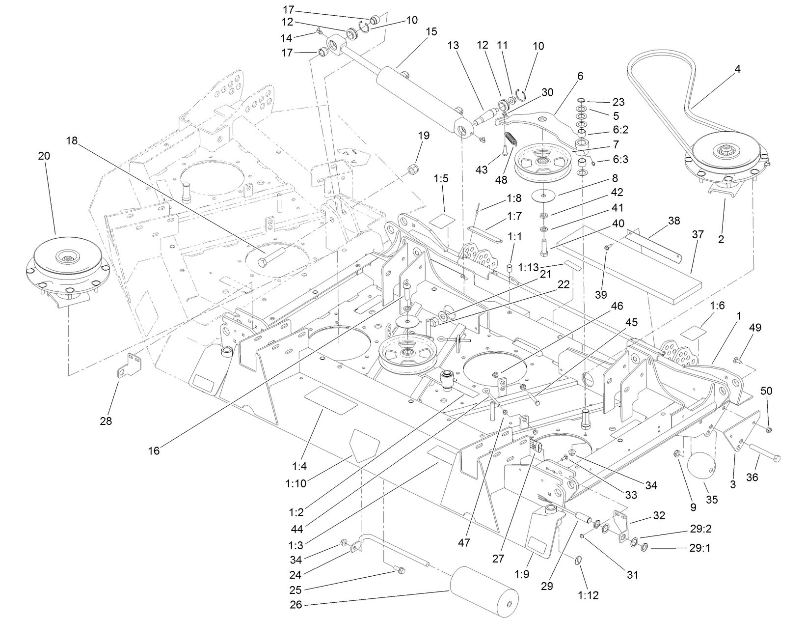 Center Deck Assembly
