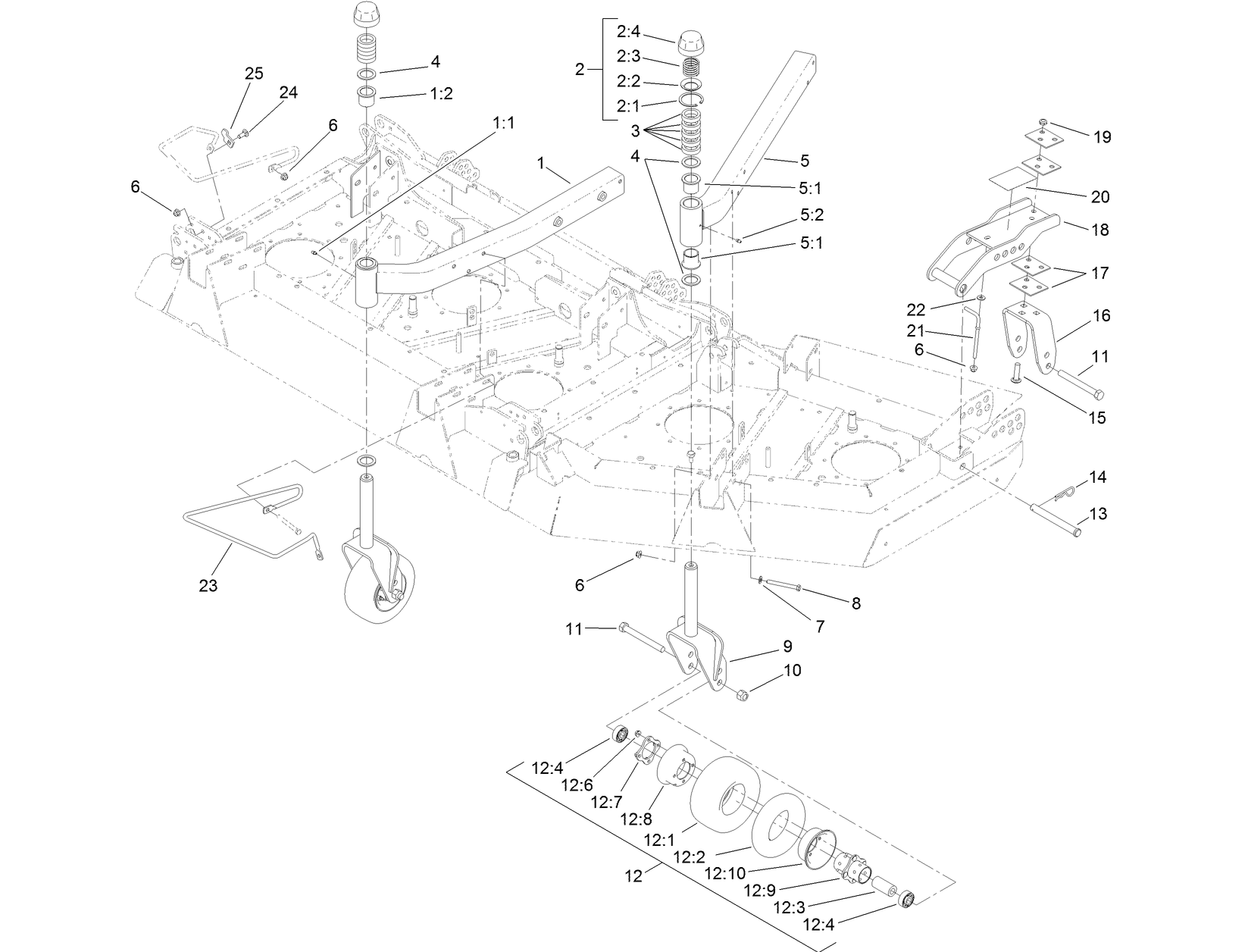Caster Wheel Assembly