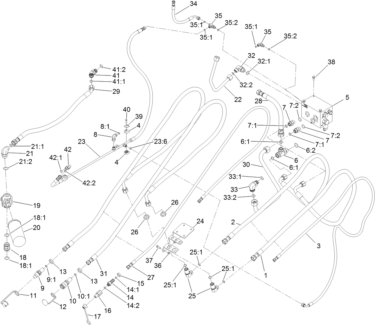 Auxiliary Hydraulic Assembly