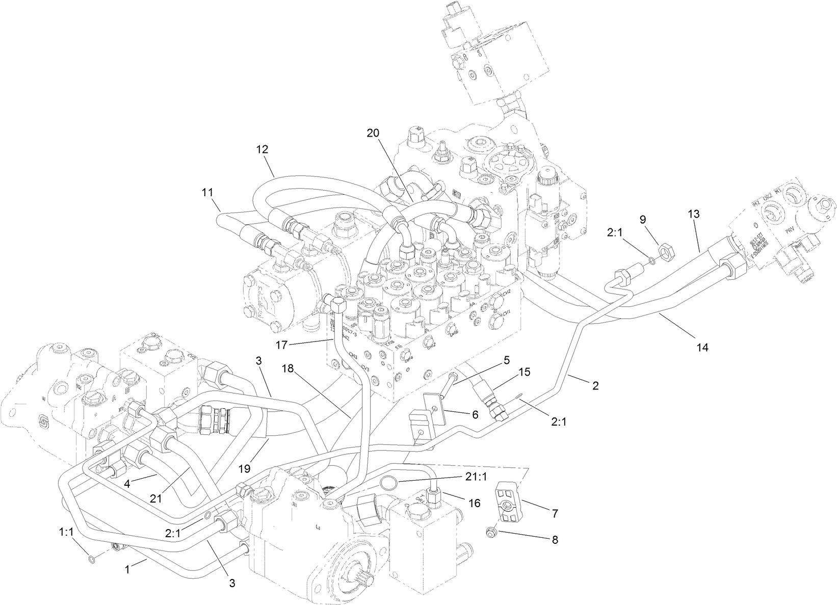 Traction Hydraulic Assembly