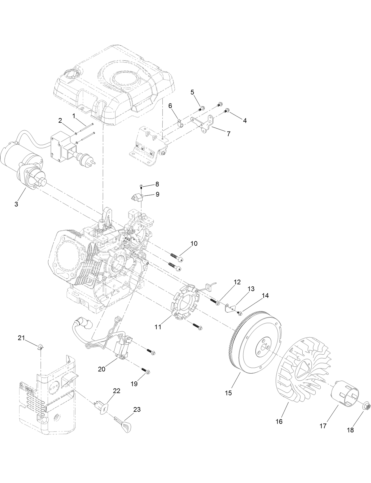 Ignition and Electrical Assembly