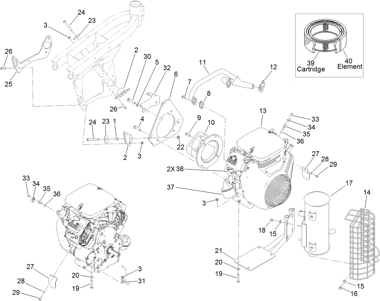 Engine Installation Assembly