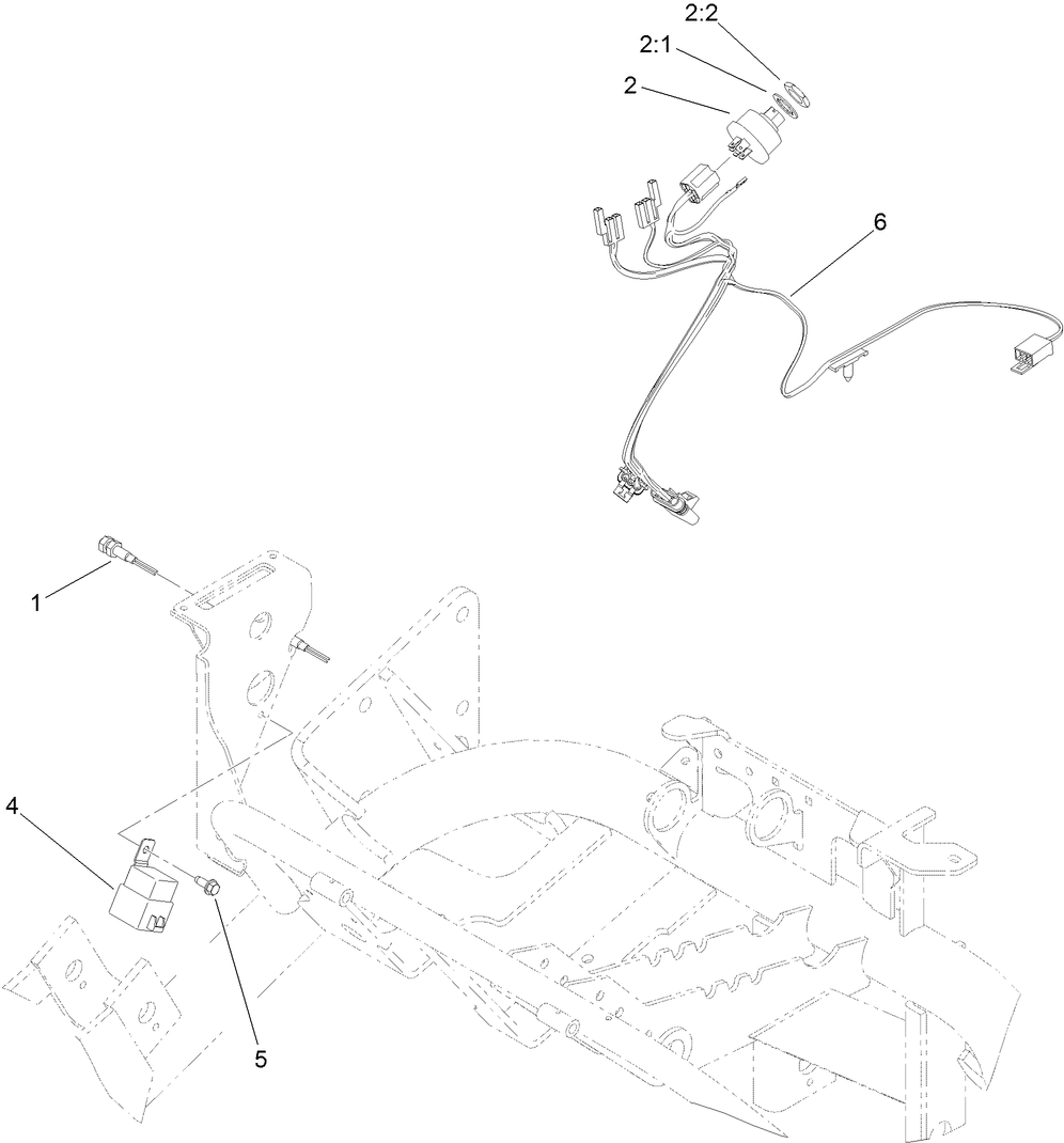 Ignition and Reed Switch Assembly