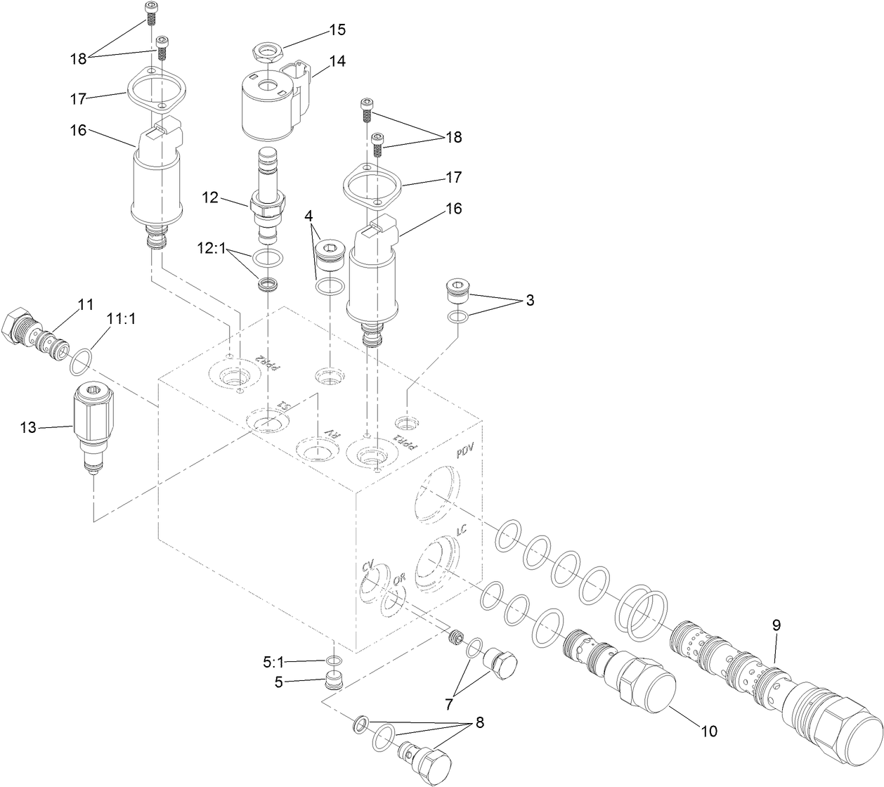 Auxiliary Manifold Assembly No. 136-4872