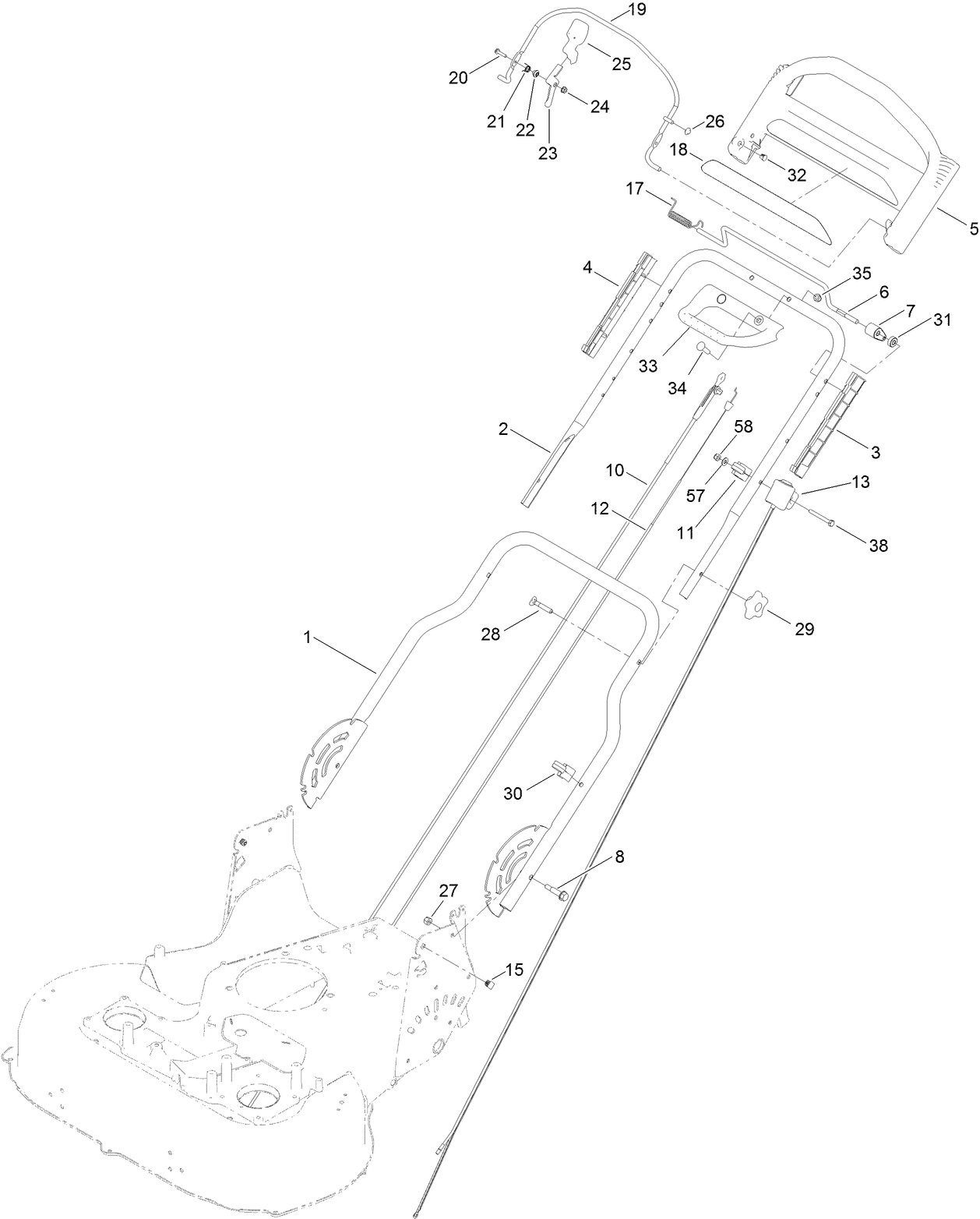 Handle and Electrical Assembly