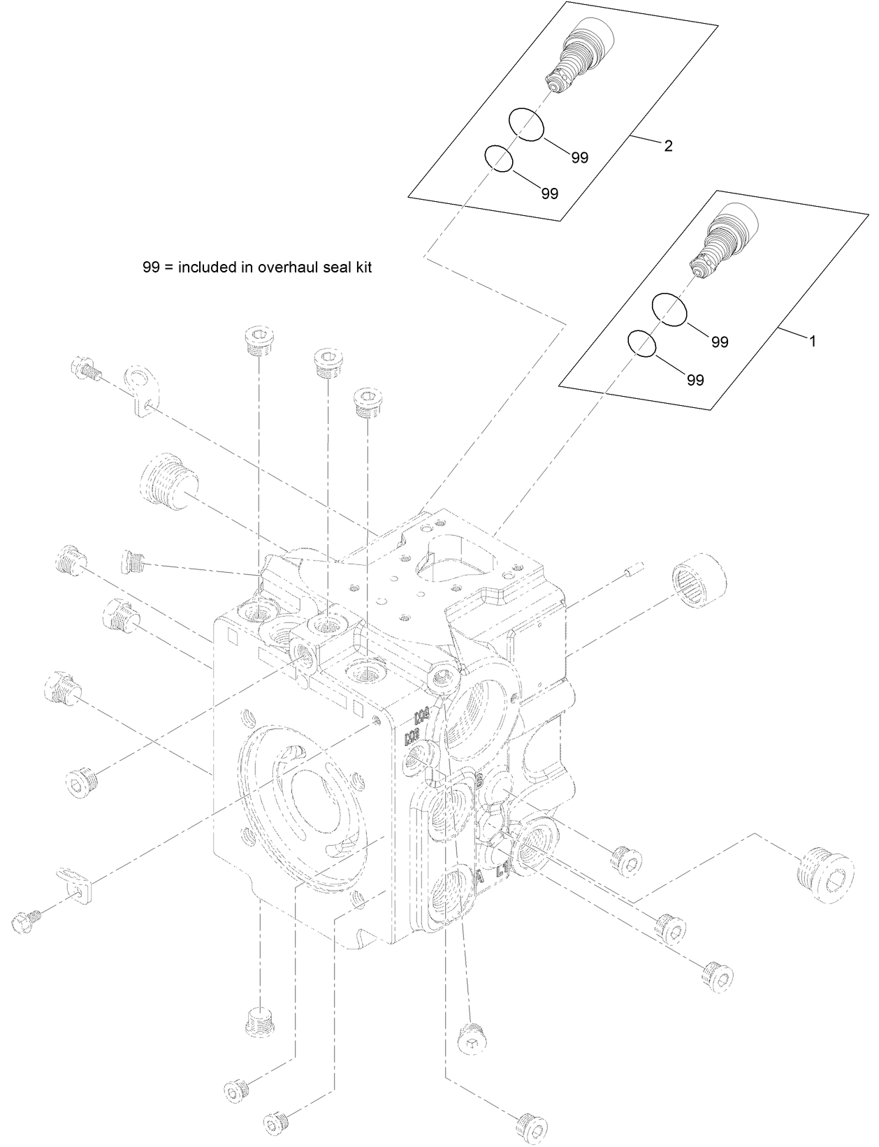 Front Hydraulic Pump Assembly No. 139-4800