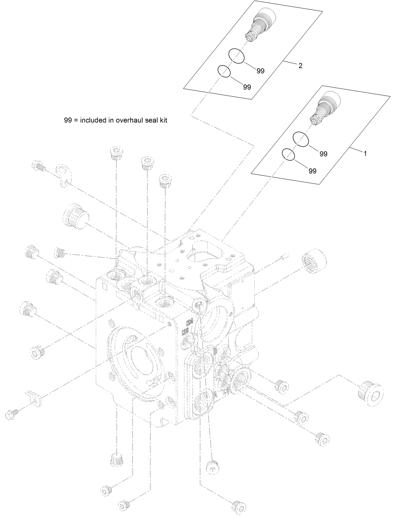Rear Hydraulic Pump Assembly No. 139-4801