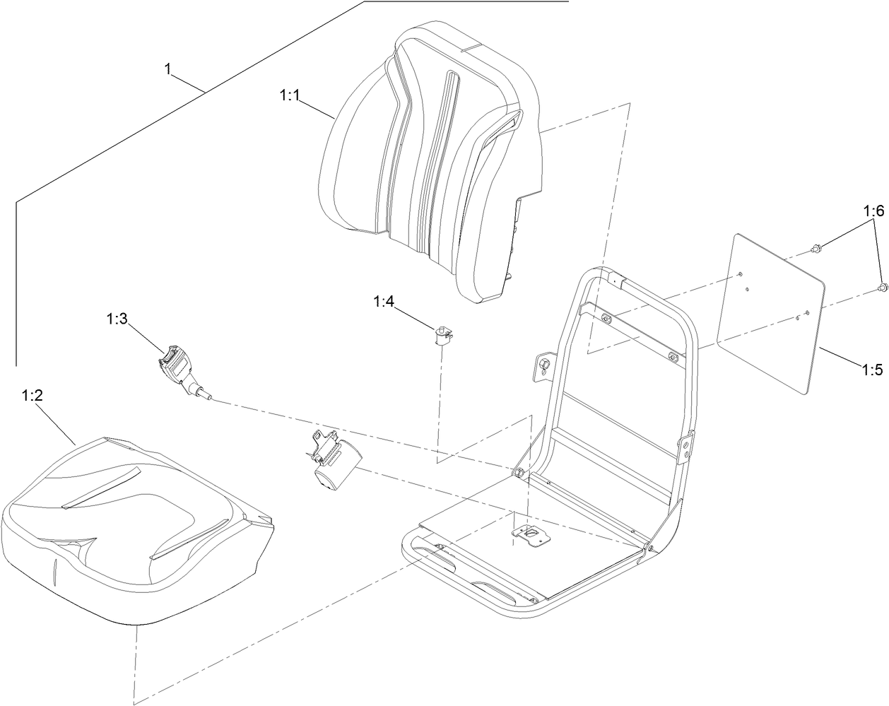 Seat Assembly No. 139-2700