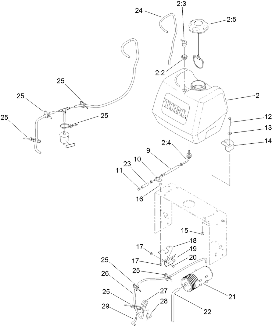 Fuel System Assembly