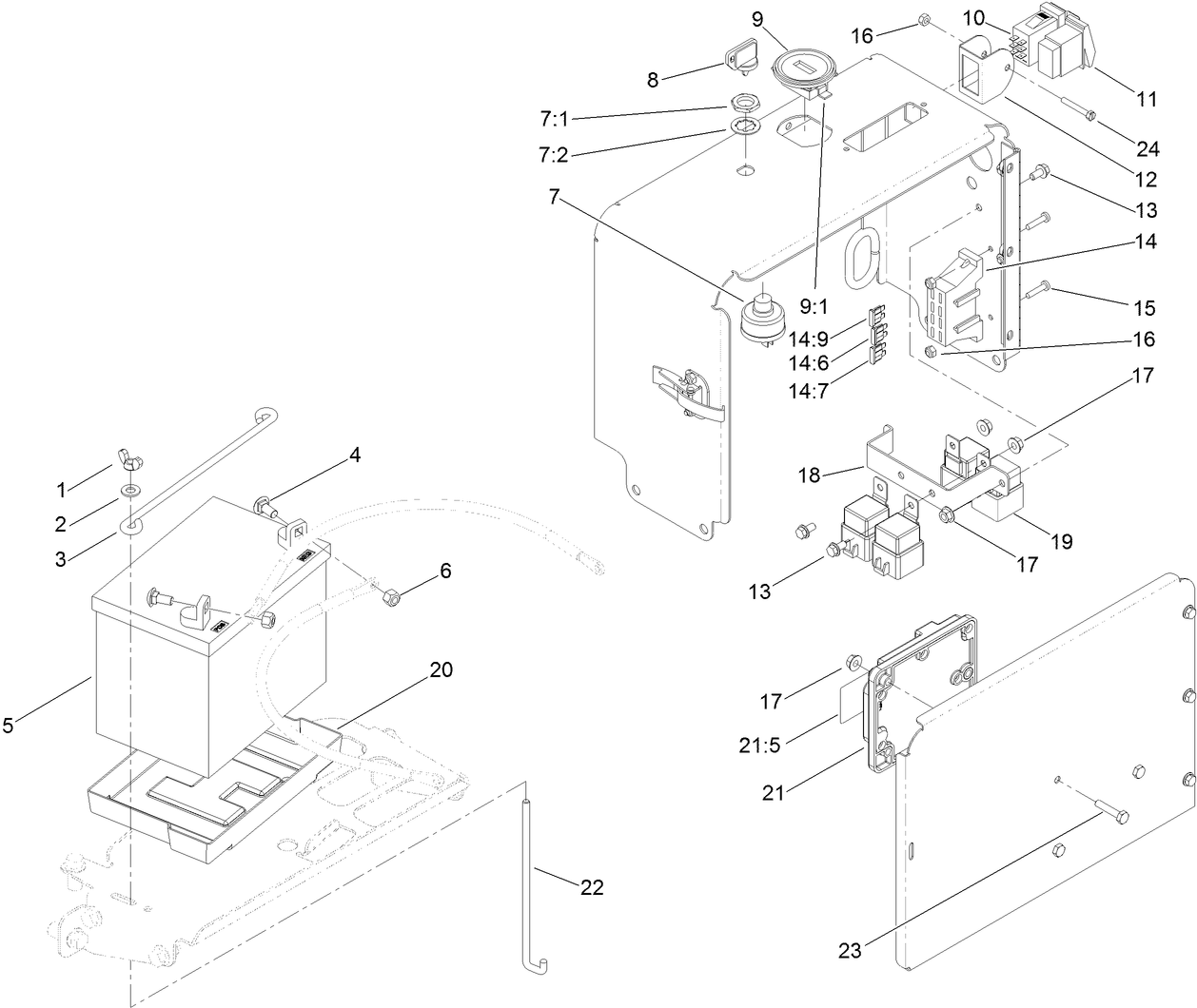 Console Electronics Assembly