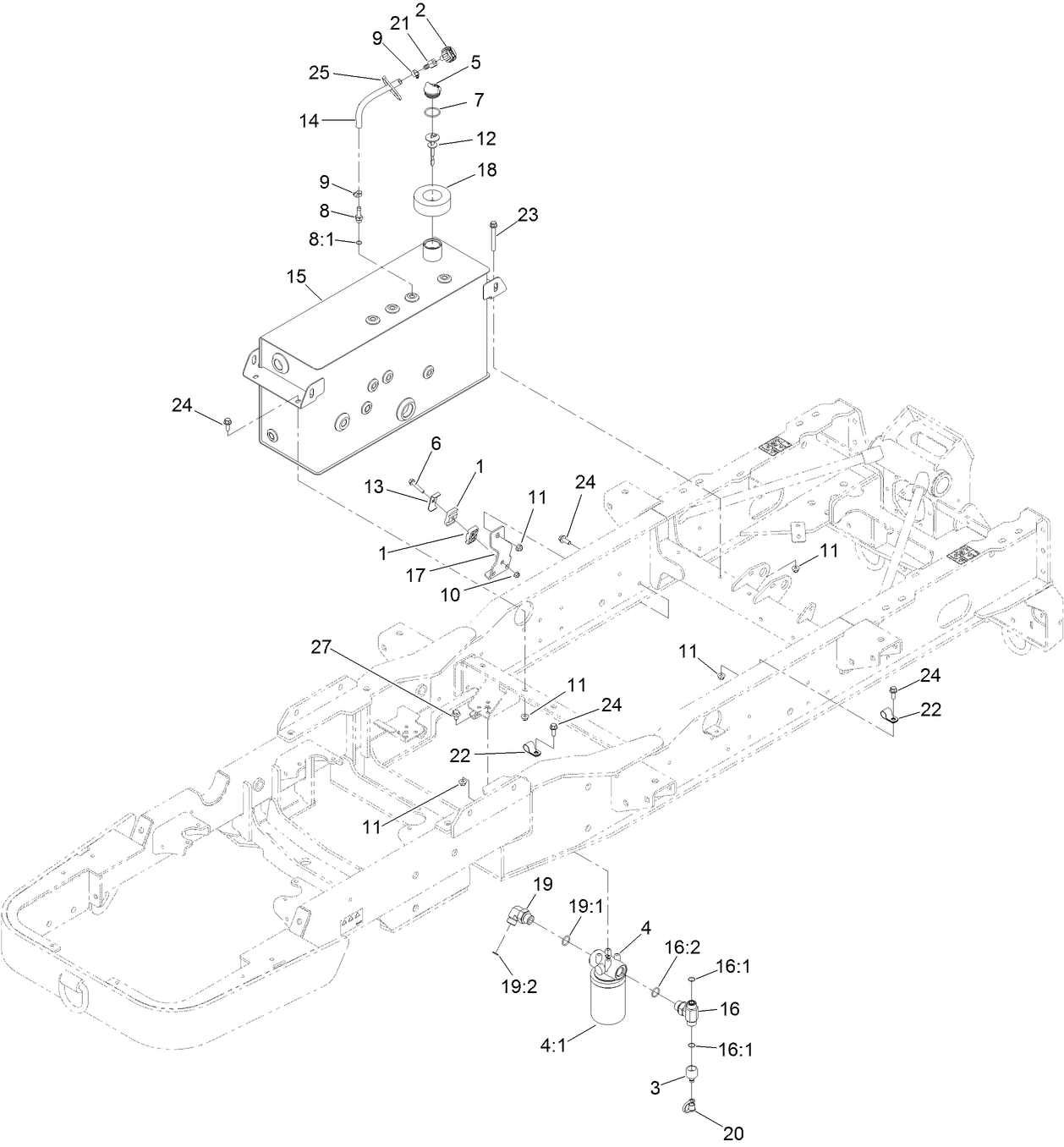 Hydraulic Tank Assembly