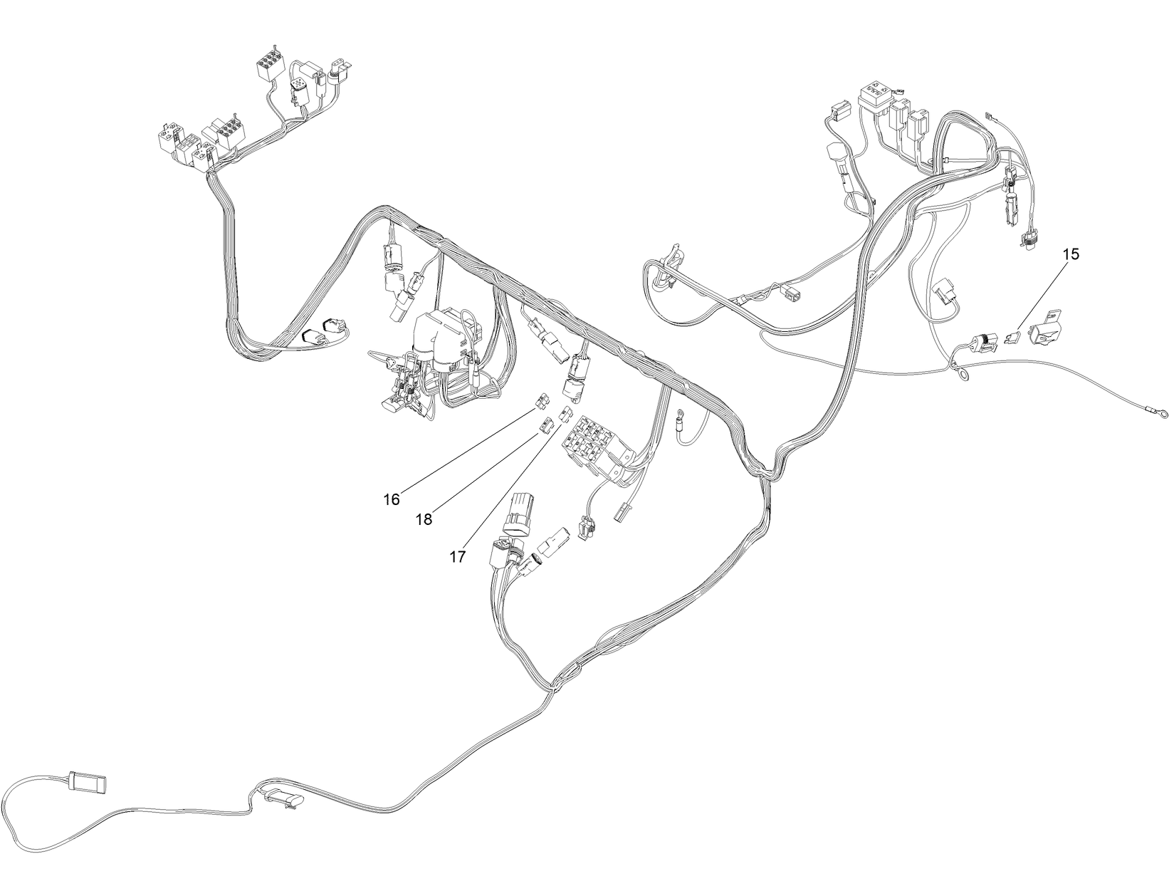 Wire Harness Assembly No. 122-1425