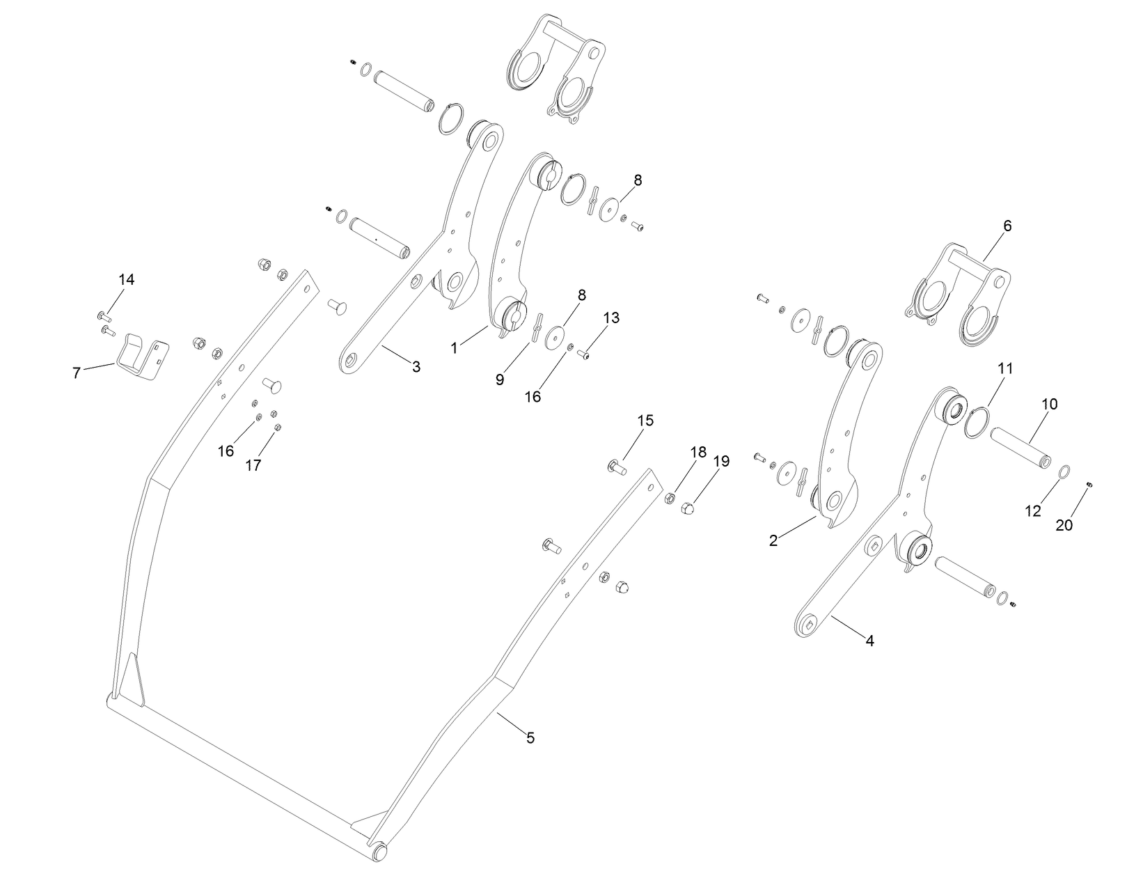 Turf Loader Tower Assembly