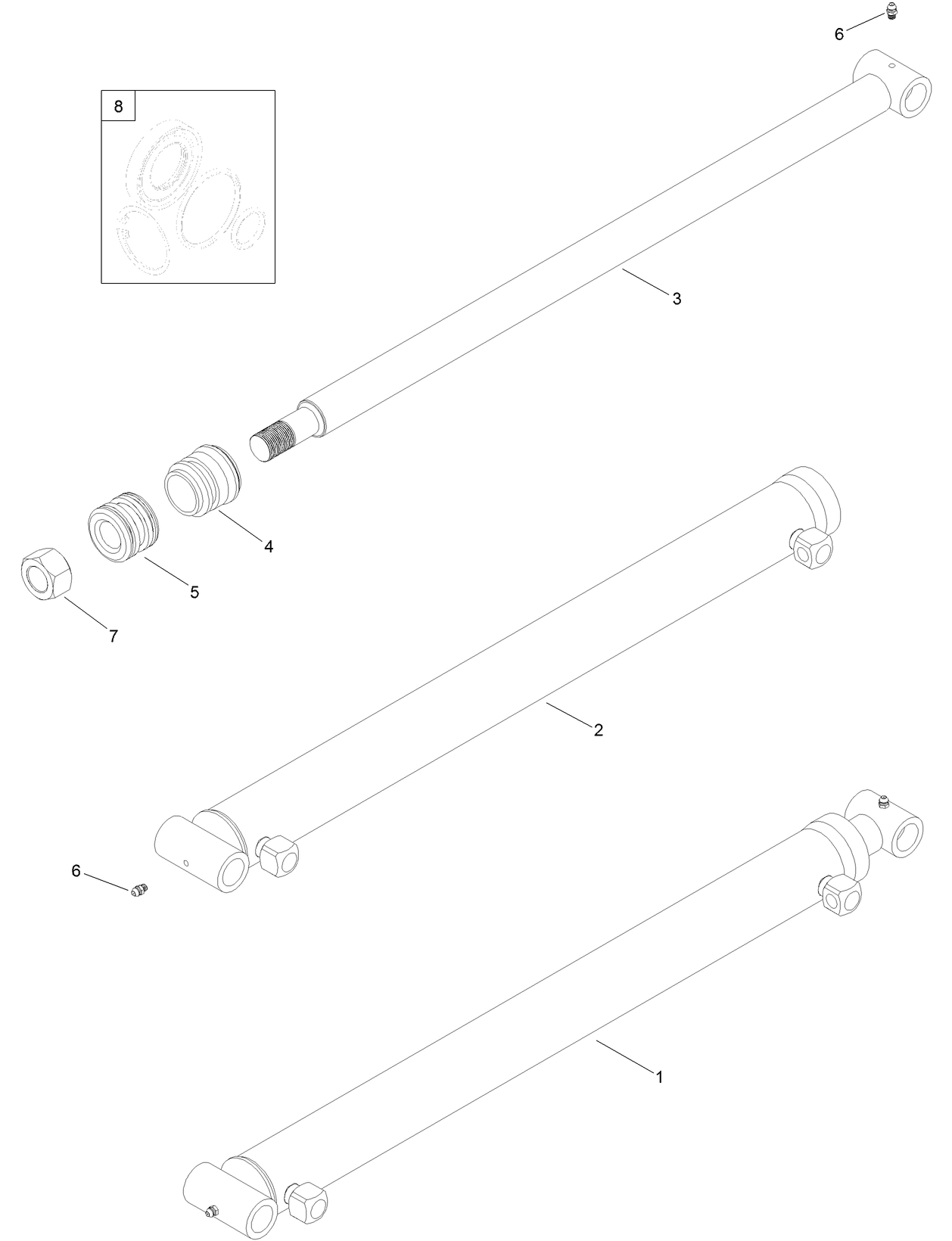 Bucket Cylinder Assembly