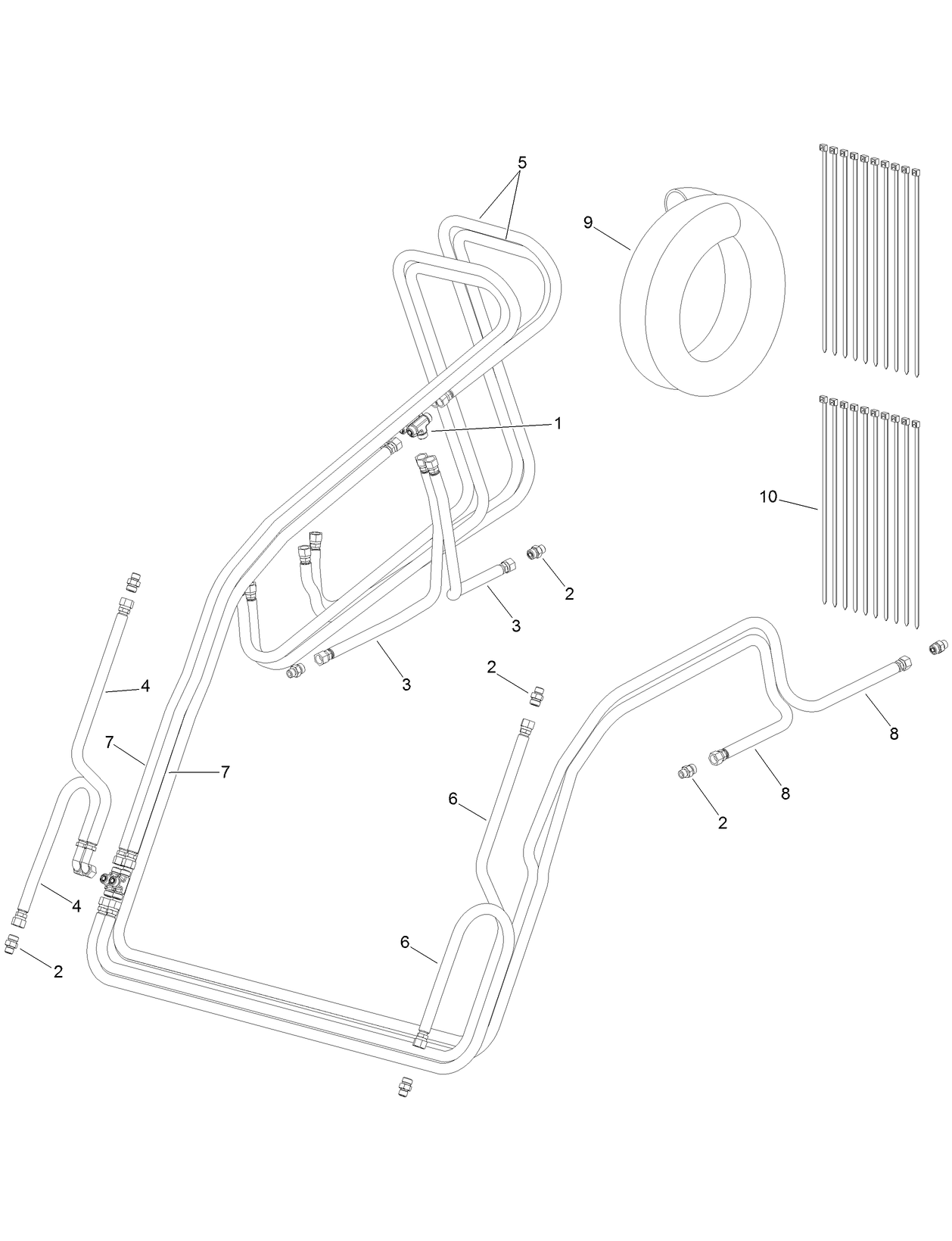 Turf Hydraulics Assembly