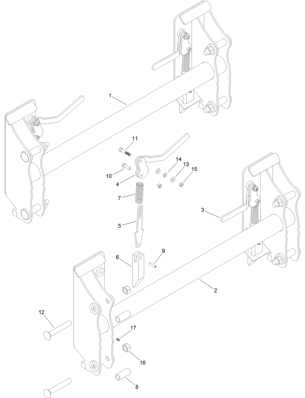 Skid Steer Coupler Assembly