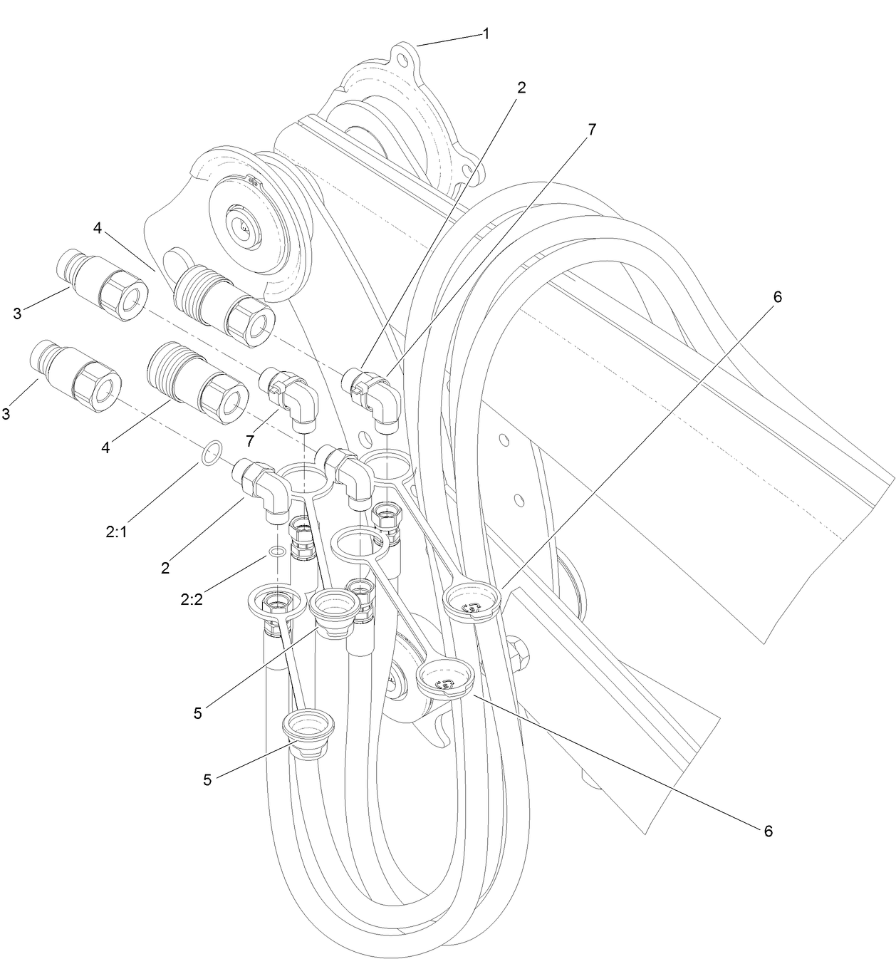 Loader Hydraulic Assembly No. 138-3807
