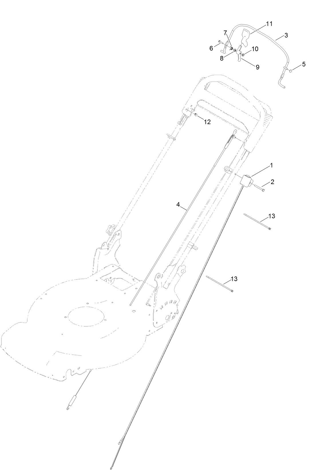 Upper Handle Assembly