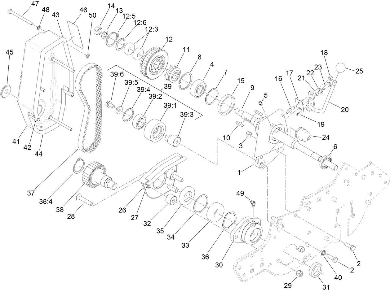 Reel Drive Assembly