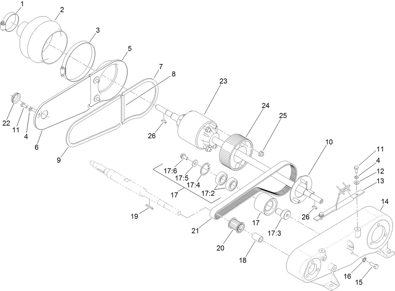 Inner Countershaft Assembly