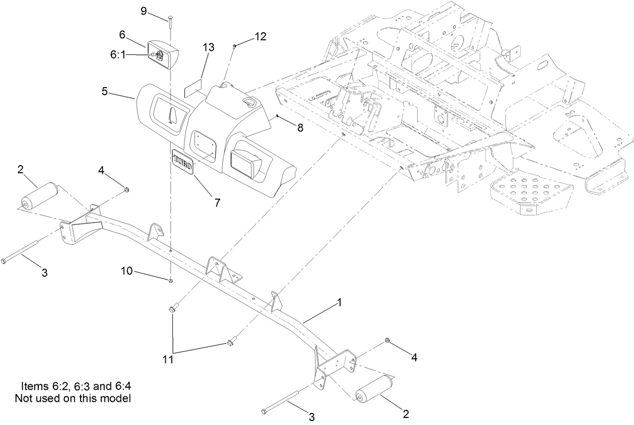Front Shroud, Headlight and Roller Assembly