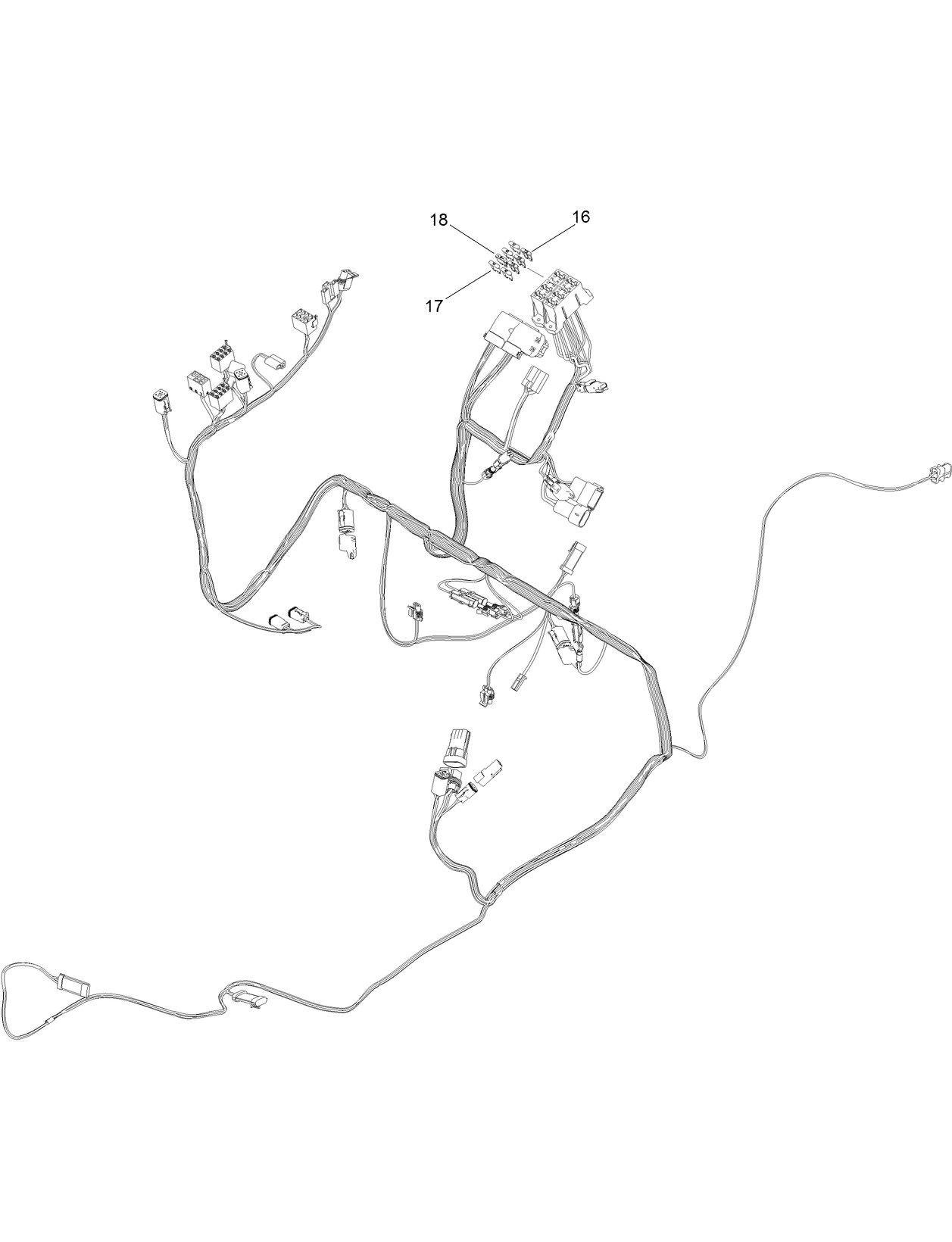 Wire Harness Assembly No. 122-1427