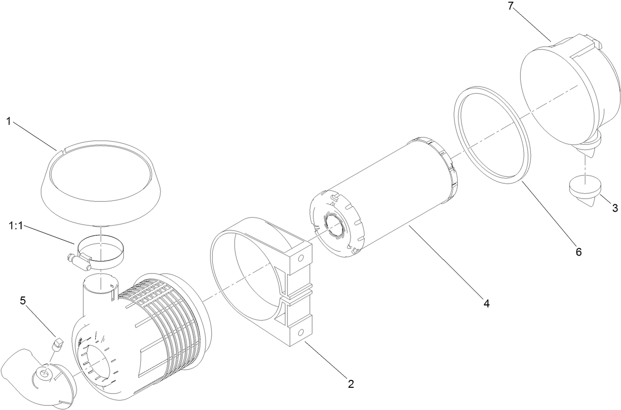 Air Cleaner Assembly No. 138-3448