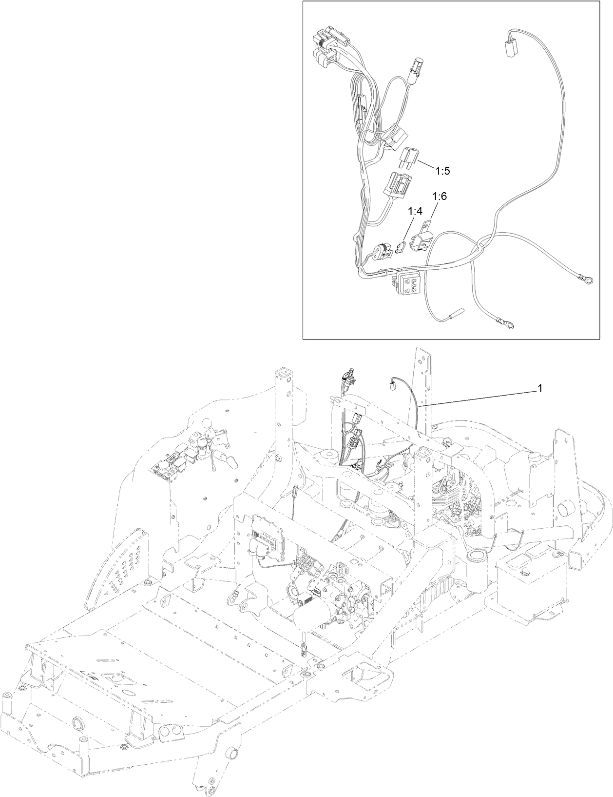 Cab Wire Harness Assembly
