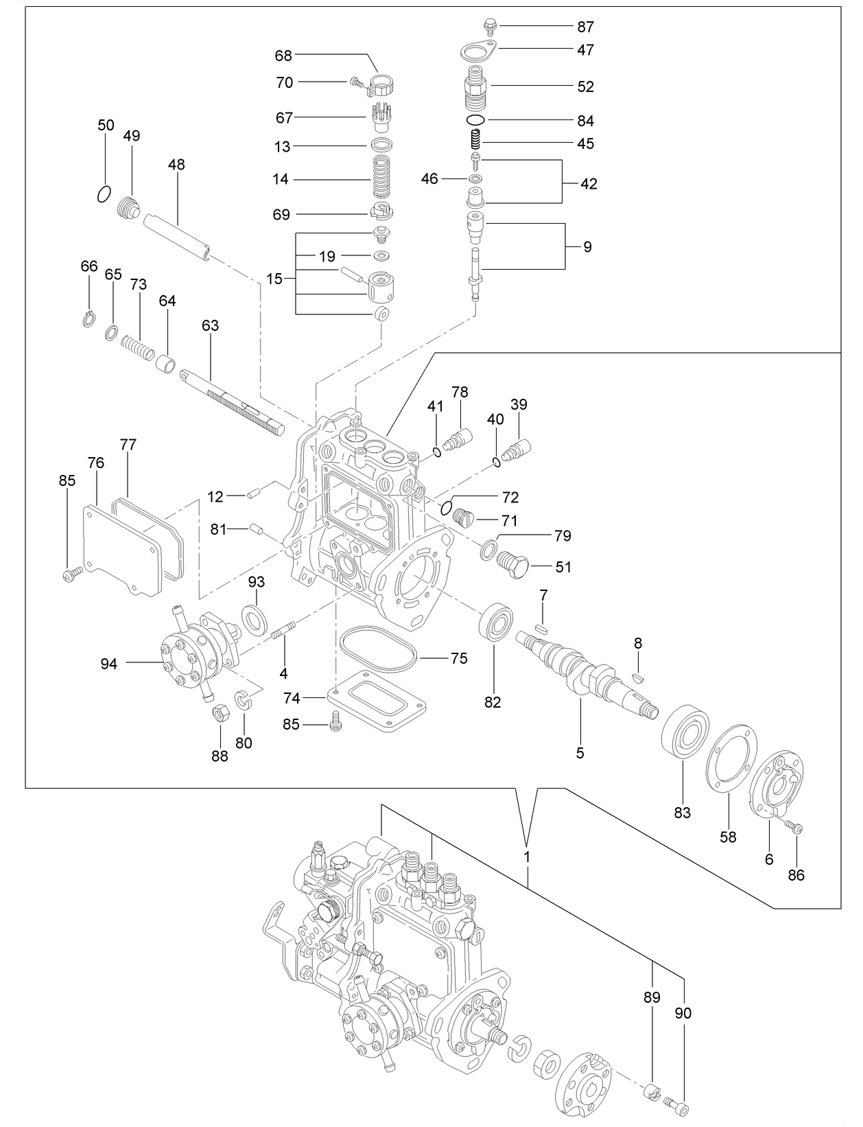 Fuel Injection Pump Assembly