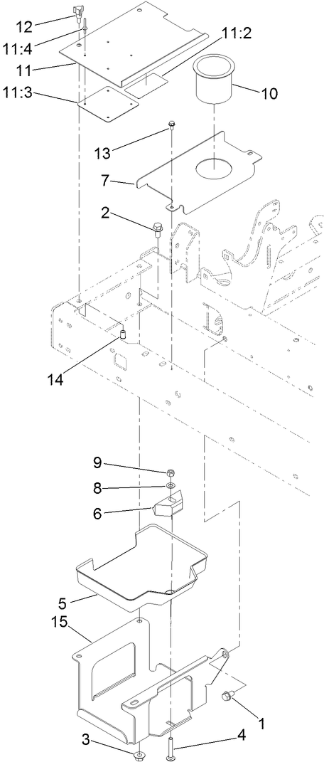 Battery Tray and Cover Assembly